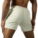 Herr sommarsportshorts Snabbtorkande Andningsbar Svetttransporterande Dragsko Dragkedja i sidan Lätt material för träning och fritid 4
