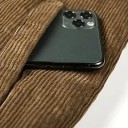 Herr vinterjacka Vindtålig design Knappstängning Polyester Praktiska fickor Krage Kashmirmaterial Fodring Varm vinterbekvämlighet 2