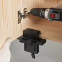 Herramienta de montaje de puertas de gabinete de plástico ABS, ayuda de ajuste preciso, tope de tablero de 10-60 mm, herramienta de montaje para muebles 8