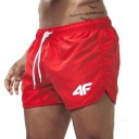 Herrbadshorts Snabbtorkande badkläder med dragsko Lätt material för stranden och poolen Bekväma sommarbadkläder med foder 3