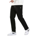 Herrbyxor i en färg med snörning och fickor i bomull spandex Bekväma och flexibla för fritid och sportaktiviteter 2