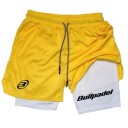 Herrbyxor med dubbla lager, snabbtorkande sportbyxor, sommar, utomhus, löpning, badmintonshorts, resår i midjan, dragsko 7