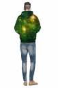 Herre 3D sweatshirt - SPACE GALAXY 2