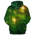 Herre 3D sweatshirt - SPACE GALAXY 3