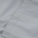 Herre åndbar jakke i polyester Elegant ensfarvet jakke til mænd med lommer og knapper Stilfuld let jakke til arbejde og fritid 7
