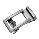 Herre automatisk metallegeringsspænde til læderbælte 3,3-3,5 cm udskiftelig spænde elegant metalspænde til formelle og afslappede bælter 5