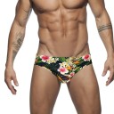 Herre badedragt med blomster 2