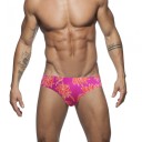 Herre badedragt med blomsterprint F925 4