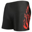 Herre badedragt med flammer F965 1