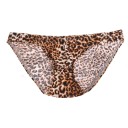 Herre badedragt med leopardprint F975 1
