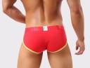 Herre boxershorts i bomuld med bælte og lynlåsmotiv J3059 1