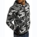Herre camouflage sweatshirt F107 2