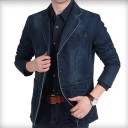 Herre denimfrakke 4