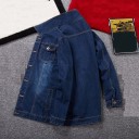 Herre denimjakke F1219 3