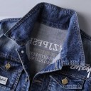 Herre denimjakke F1240 2