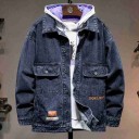 Herre denimjakke F1263 4