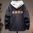 Herre denimjakke F1263 2