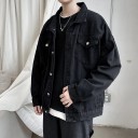 Herre denimjakke F1297 3