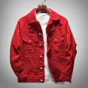 Herre denimjakke F1310 1