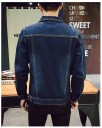 Herre denimjakke J749 4
