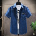 Herre denimskjorte F562 4
