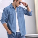 Herre denimskjorte F632 3