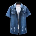 Herre denimskjorte F775 3