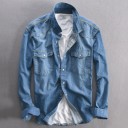 Herre denimskjorte 7