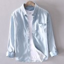 Herre denimskjorte 9
