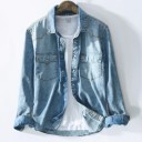 Herre denimskjorte 5