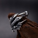Herre drageklo ring 4