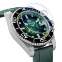 Herre dykkerure med dato Gummirem Vandtæt 200 m Keramisk bezel Urkasse 41 mm Rustfrit stål 316L Til svømning og dykning 2