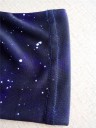 Herre elastisk 3D-printet T-shirt - Galaxy - lange ærmer 3