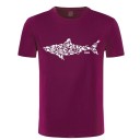 Herre haj t-shirt T2377 7