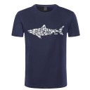 Herre haj t-shirt T2377 5