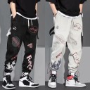Herre hiphop joggingbukser F1455 1