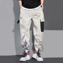 Herre hiphop joggingbukser F1455 4