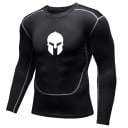 Herre kompressionstrøje F1806 Polyester spandex 4