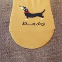 Herre korte sokker med gravhunde 7