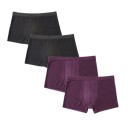 Herre kvalitetsboksershorts - 4 stk. 17