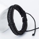 Herre læderarmbånd H278 7