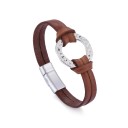 Herre læderarmbånd H578 3