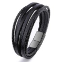 Herre læderarmbånd H585 8