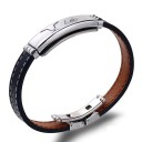 Herre læderarmbånd med stjernetegn 7