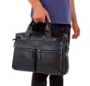 Herre laptoptaske i læder 2