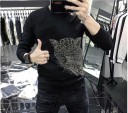 Herre leopard sweatshirt 2