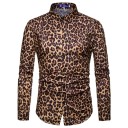 Herre leopardskjorte A3081 5