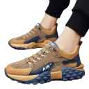 Herre løbesko herre plateausneakers sportssko åndbare og bløde 1