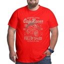 Herre motorcykel T-shirt T2212 3
