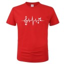 Herre musik t-shirt T2092 4